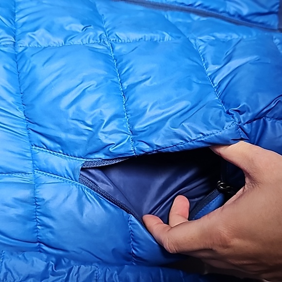 REI medium blue down jacket - Picture 4 of 16